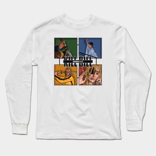 Kill Bill Panels (with Title) Long Sleeve T-Shirt